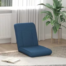 vidaXL Padló szék Kék 50 x 73 x 60 cm szövet