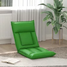 vidaXL Padló szék Szürke 55 x 61 x 70 cm Műbőr
