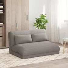 vidaXL Padló szék Tópszínű 110 x 82 x 55 cm szövet