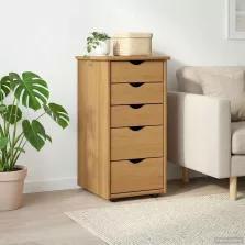 vidaXL Cabinet Méz barna 34 x 39 x 61,5 cm Tömör fenyőfa