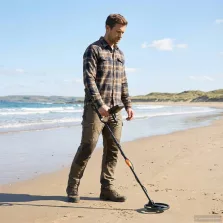   vidaXL Fémkereső LCD kijelzővel 3 modell 19 cm tekercs Fekete