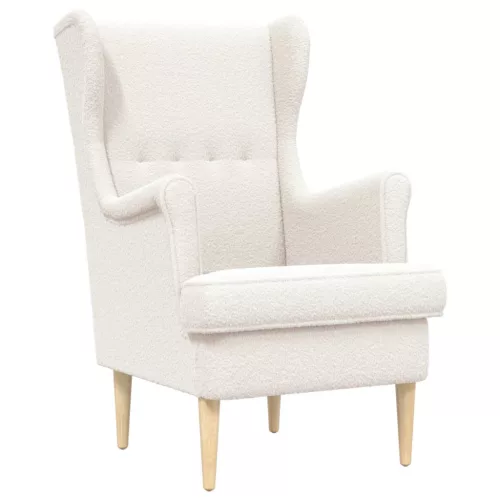 vidaXL karosszék Krém szövet