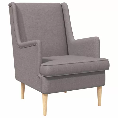 vidaXL karosszék Tópszínű szövet