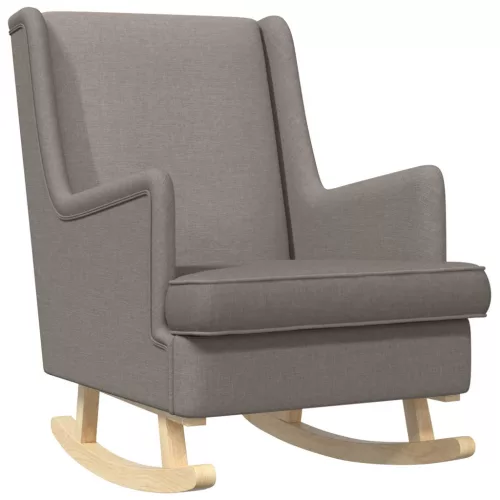 vidaXL Hintaszék Tópszínű 62 x 80 x 85 cm szövet