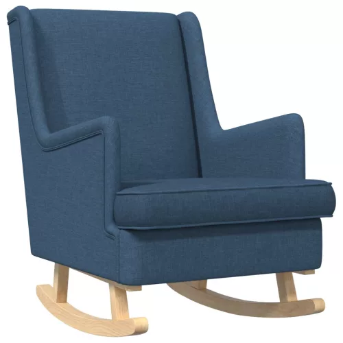 vidaXL Hintaszék Kék 62 x 80 x 85 cm szövet