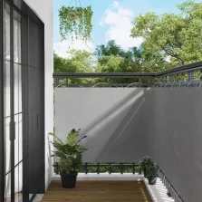   vidaXL Erkély Szúnyogháló Világosszürke 110 x 300 cm Oxford Szövet