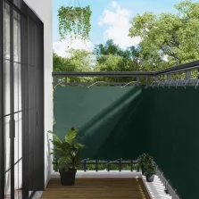   vidaXL Erkély Szúnyogháló Sötétzöld 110 x 500 cm Oxford Szövet