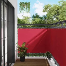   vidaXL Erkély Szúnyogháló Burgundi 110 x 500 cm Oxford Szövet
