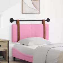   vidaXL Fali Fejtámla Egyszínű Rózsaszín 110 x 55 x 5 cm Antik PU