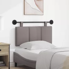   vidaXL Fali Fejtámla Falra szerelhető Tópszínű 90 x 55 x 5 cm szövet