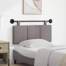   vidaXL Fali Fejtámla Falra szerelhető Tópszínű 110 x 55 x 5 cm szövet