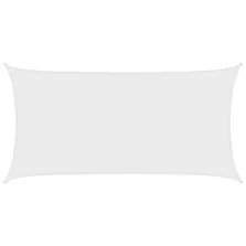 vidaXL Napernyő Vászon Fehér 2 x 6 m HDPE