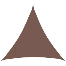 vidaXL Napernyő Vászon Barna 2 x 2 x 2 m HDPE