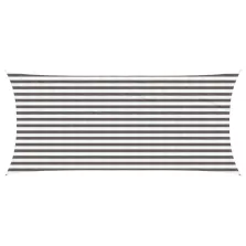   vidaXL Napernyő Vászon Világosszürke és fehér 2 x 4 m HDPE