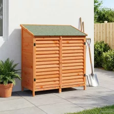   vidaXL Kerti Szerkezet Barna 106 x 56 x 113,5 cm Szilárd fenyőfa