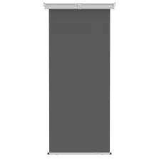   vidaXL Erkély oldalsó napernyő 100% poliészter, vas, acél