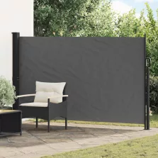   vidaXL Húzható oldalsó napernyő Antracitszürke 300 x 170 cm Poliészter