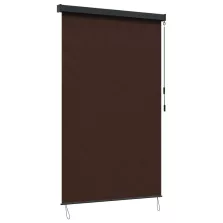 vidaXL Roletta Barna 60 x 250 cm Szövet és Alumínium