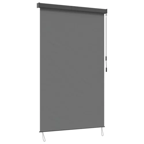 vidaXL Roletta Világosszürke 180 x 250 cm Szövet és Alumínium