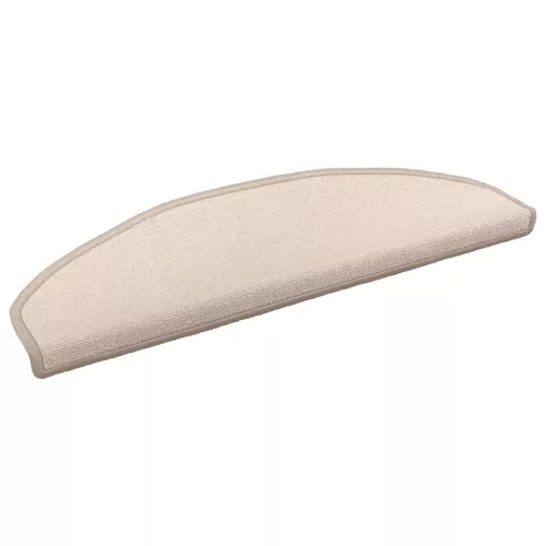 vidaXL Öntapadós lépcsőszőnyegek 15 pcs Tópszínű 80 x 24,5 x 3,5 cm