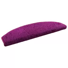   vidaXL Öntapadós lépcsőszőnyegek 15 pcs Ibolya 80 x 24,5 x 3,5 cm