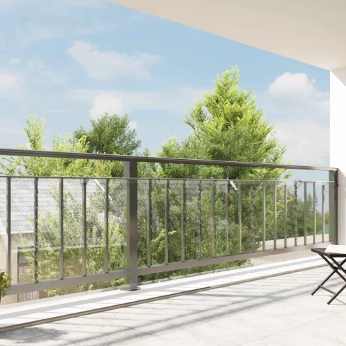 vidaXL Ponyva 350 gsm Átlátszó 10 x 1,5 m PVC