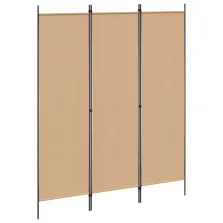 vidaXL Szobaelválasztó Bézs 150 x 180 cm Szövet