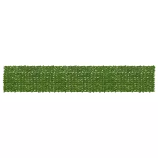  vidaXL Erkély képernyő levelekkel Zöld és Sárga 600 x 100 cm