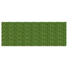   vidaXL Erkély képernyő levelekkel Zöld és Sárga 400 x 150 cm