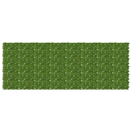 vidaXL Erkély képernyő levelekkel Zöld és Sárga 400 x 150 cm