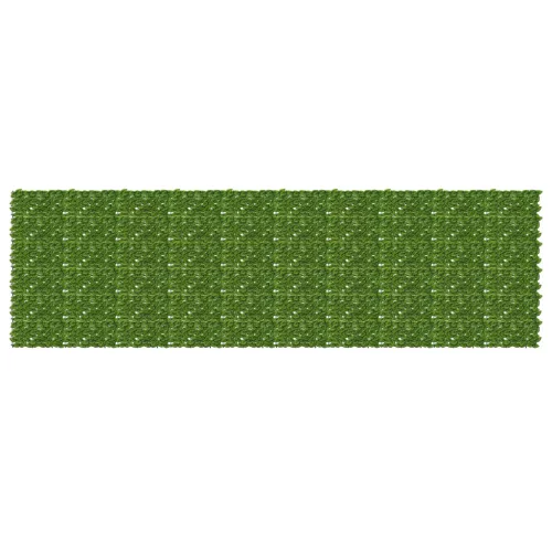 vidaXL Erkély képernyő levelekkel Zöld és Sárga 500 x 150 cm