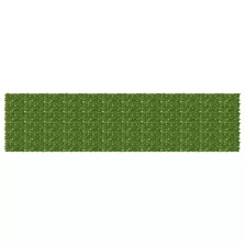   vidaXL Erkély képernyő levelekkel Zöld és Sárga 600 x 150 cm