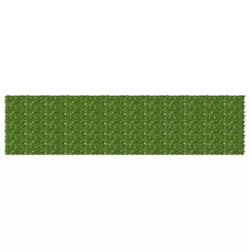 vidaXL Erkély képernyő levelekkel Zöld és Sárga 600 x 150 cm