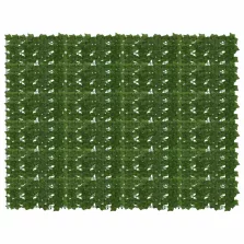 vidaXL Erkély képernyő levelekkel Zöld 200 x 150 cm