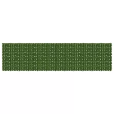 vidaXL Erkély képernyő levelekkel Zöld 600 x 150 cm