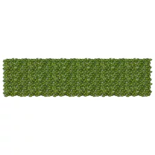  vidaXL Erkély képernyő levelekkel Zöld és Sárga 300 x 75 cm
