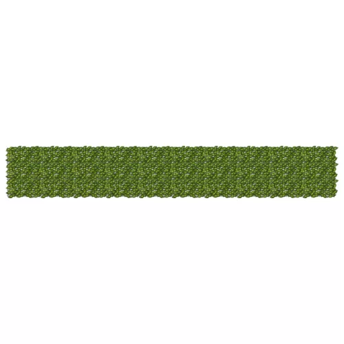 vidaXL Erkély képernyő levelekkel Zöld és Sárga 500 x 75 cm