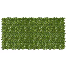   vidaXL Erkély képernyő levelekkel Zöld és Sárga 200 x 100 cm
