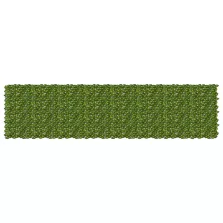   vidaXL Erkély képernyő levelekkel Zöld és Sárga 400 x 100 cm
