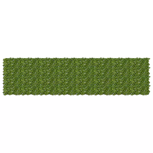vidaXL Erkély képernyő levelekkel Zöld és Sárga 400 x 100 cm