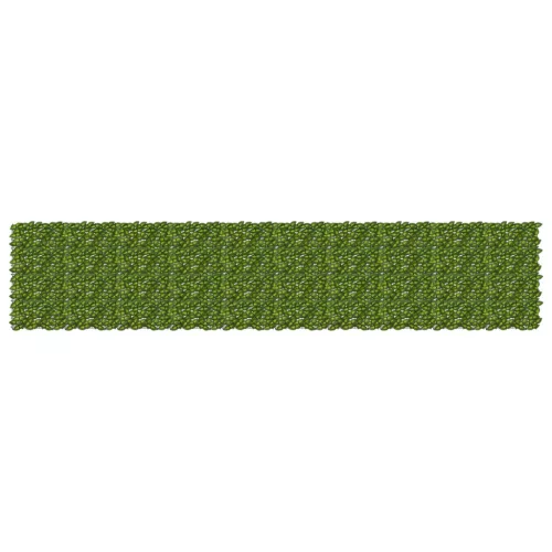 vidaXL Erkély képernyő levelekkel Zöld és Sárga 500 x 100 cm