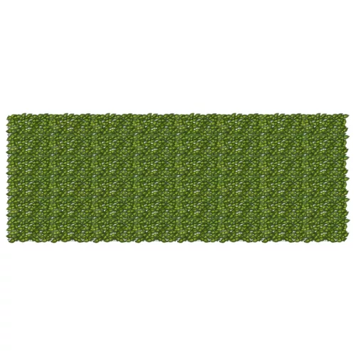 vidaXL Erkély képernyő levelekkel Zöld és Sárga 400 x 150 cm