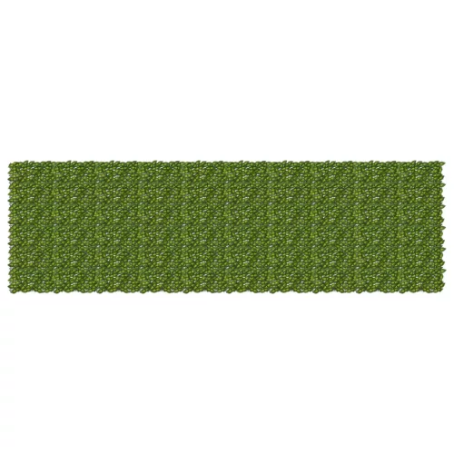 vidaXL Erkély képernyő levelekkel Zöld és Sárga 500 x 150 cm