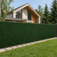   vidaXL Műanyag Kerítés Sötétzöld 1,5 x 6 m PVC és Acél