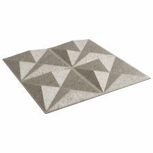 vidaXL Fali panelek 12 pcs Origami Beton 50 x 50 cm XPS Hab