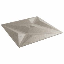   vidaXL Fali panelek Csillag 48 pcs Csillag Beton 50 x 50 cm XPS Hab