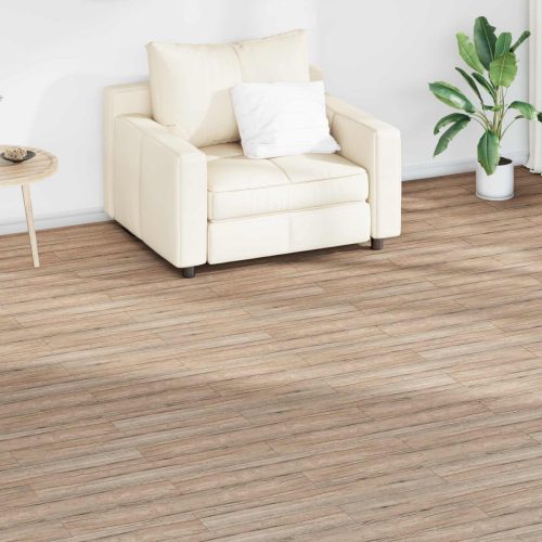 vidaXL Padlódeszkák 36 pcs Bükkbarna 5,02 m² PVC