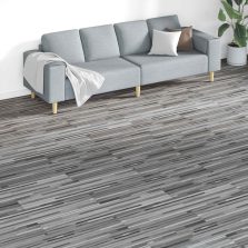 vidaXL Padlódeszkák 18 pcs Szürke 5,26 m² PVC