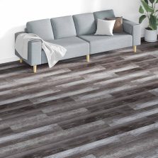 vidaXL Padlódeszkák 18 pcs Barna 5,26 m² PVC