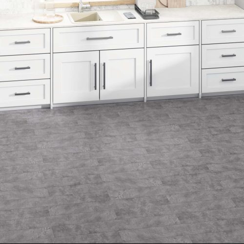 vidaXL Padlódeszkák 36 pcs Beton Szürke 5,02 m² PVC